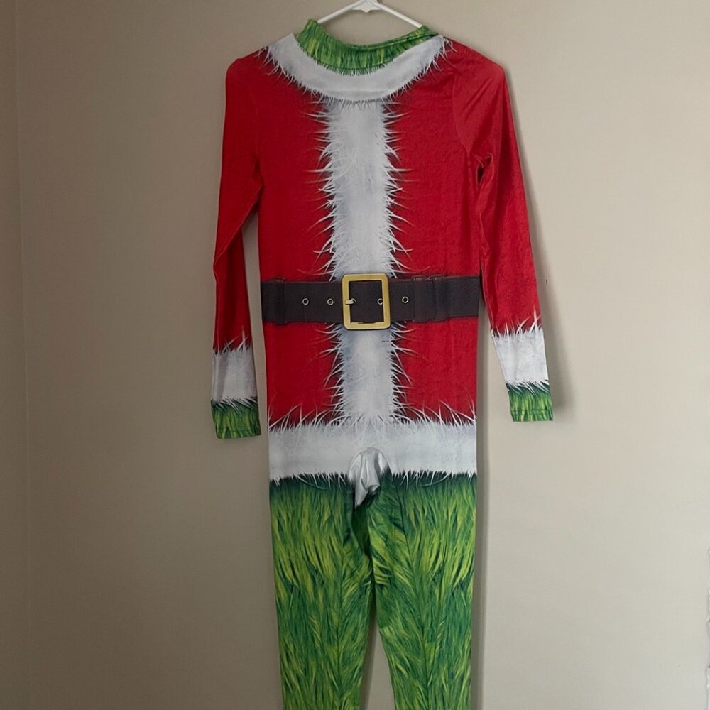 Grinch Christmas Jumpsuit Costume